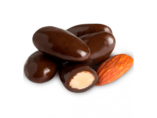 Dark Chocolate Almonds (1lb)