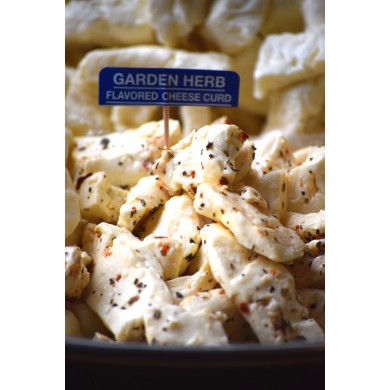 Garden Herb Cheese Curd 8 oz.
