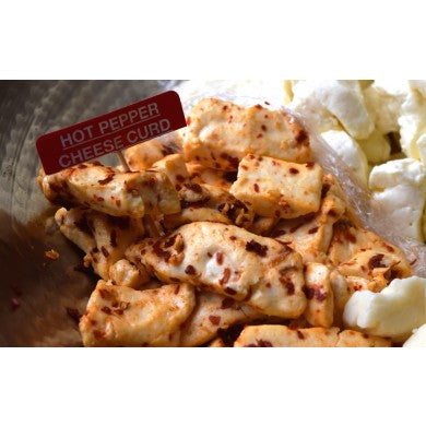 Hot Pepper Cheese Curd 8 oz.