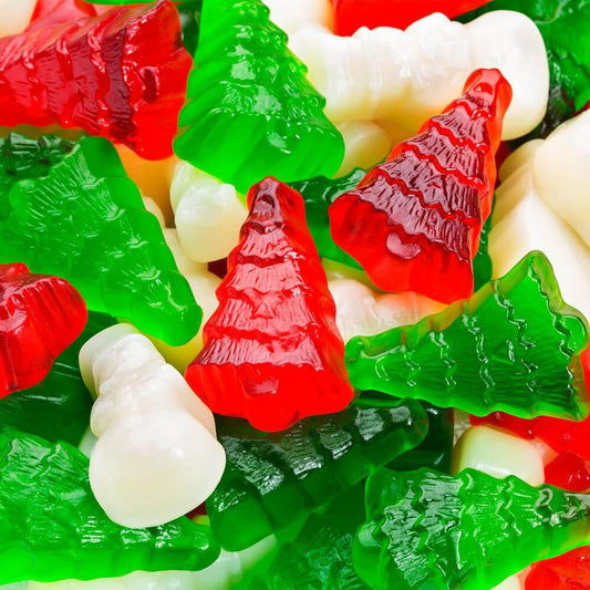 Christmas Gummi Snowmen & Trees
